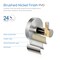 Kibi Circular Bathroom Towel & Robe Hook KBA1401BN - alternate 5